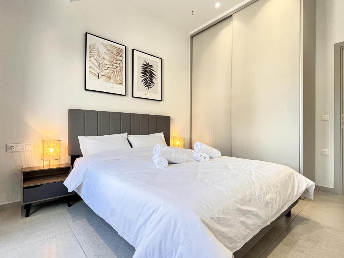 아테네 Chic Getaway Near Stavros Niarchos 아파트 외부 사진